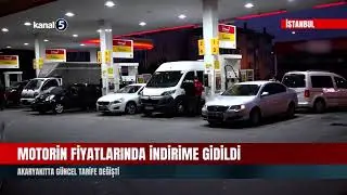 Motorin Fiyatlarında İndirime Gidildi | Akaryakıtta Güncel Tarife Değişti