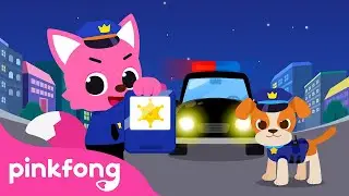 Catch the Thieves!🚓 | Police Officer | Job Songs for Kids | Occupations |Pinkfong Songs for Children