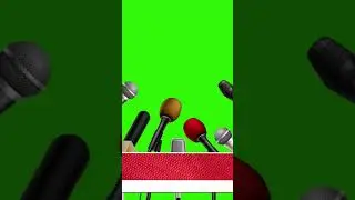 Breaking News Layout Green Screen