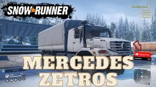 SnowRunner Mod Review | Mercedes-Benz Zetros - You NEED this in your GARAGE!