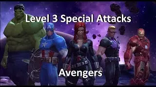 Avengers (2012) Level 3 Special Attacks MCOC