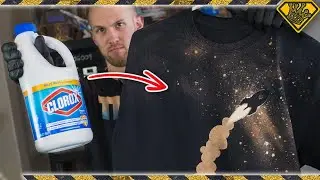 Making CUSTOM SHIRTS with Bleach