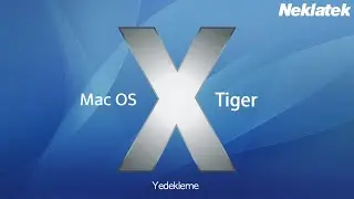 Mac OS X Tiger: Yedekleme