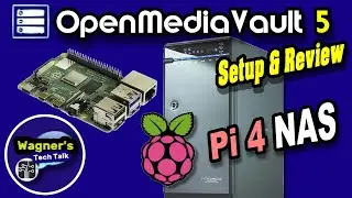 Setup OpenMediaVault 5.0 beta NAS on Raspberry Pi 4:  RPi4 NAS + Configure RSync with x2 shares OMV5