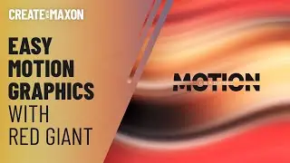 Easy Motion Graphics Templates (2/4) – Create with Maxon