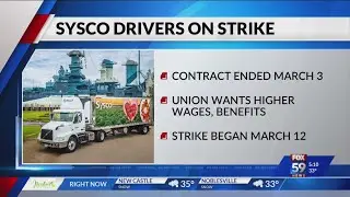 Teamsters Union 135 authorizes strike against Sysco