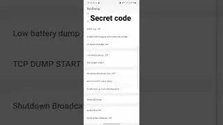 secret code || CP RAM Logging samsung secret code 2023