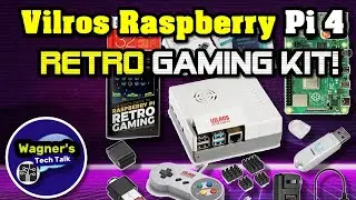 Vilros Raspberry Pi 4 Retro Gaming Kit + Setup Lakka and Supreme PRO RetroPie