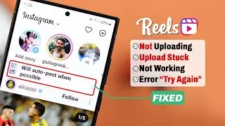 Fix- Reels Is Not Uploading on Instagram! [Samsung Android]