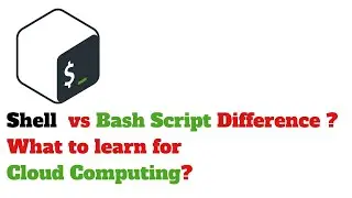 Shell  vs Bash Script Difference ? What to learn for Cloud Computing? - Sri Balaji | in Tamil