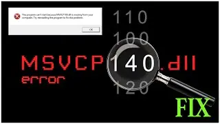 fix MSVCP/MSVCR .dll error | Windows 7/8/10/11 || 💯% Working ✅