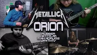 METALLICA - ORION (Full Collaboration Cover - Drums, Bass & Guitars)