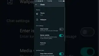 Enabling Dark Mode in WhatsApp | Quick Tutorial