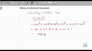 Binary to Decimal Conversion | Number System | ThinkComputer