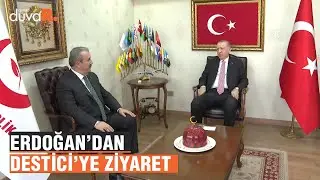 Erdoğan, BBP Genel Başkanı Destici'yi ziyaret etti