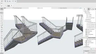 How to design different types of staircase in Archicad 25