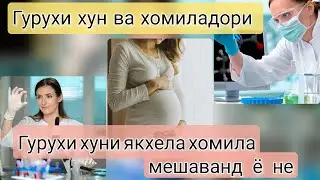 Гурухи хун ва резус фактор дар хомиладори.  Донистанаш зарур аст.
