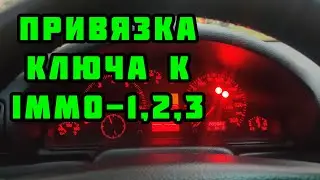 Как легко и быстро привязать ключ IMMO1,2,3 автомобилей VAG