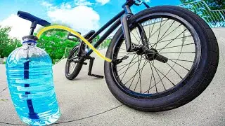 НАКАЧАЛ КОЛЕСА BMX ВОДОЙ