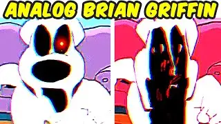 Friday Night Funkin' VS Analog Brian Griffin | Analog Family Guy (FNF MOD/Analog Horror Jumpscare)