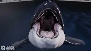 Poolside Training | Orca Vore Animation