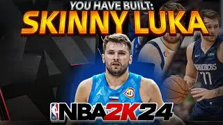 BEST LUKA DONCIC BUILD NBA 2K24! GLITCHY 