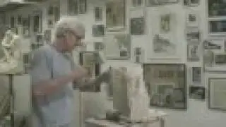 Création d'une sculpture en taille directe