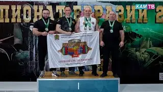 Серебряный призёр чемпионата Евразии по русскому жиму Игорь Малов