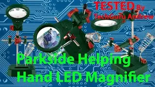 Parkside Helping Hand LED Magnifier
