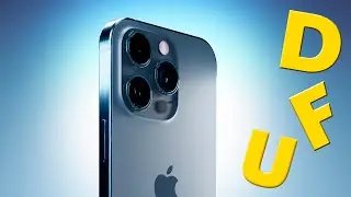 Как зайти в DFU режим в iPhone 15