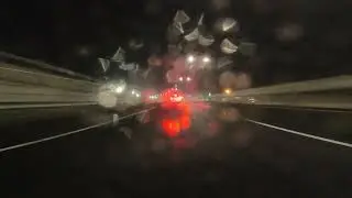 WE SPOTTED ANOTHER ONE! | expressway RUN in the WET! | RAW AUDIO |