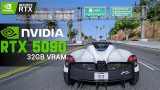 GTA 5 : RTX 5090 32GB ( 4K Realistic Graphics / RTX ON )