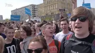 Долой Царя!. Протесты в Москве перед инаугурацией Путина