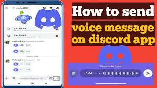 How To Send Voice Messages On Discord (2023) | Discord Voice Message