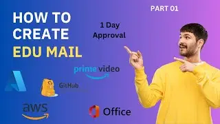 How To Create Edu Mail For Azure ? | GitHub Student Developer Pack | 2024 | Part 01