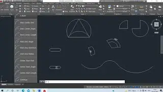 AutoCAD Arc Command Tutorial Complete