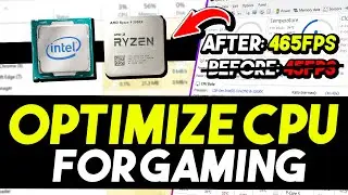 🔧 How To OPTIMIZE Your CPU/Processor For Gaming & Performance in 2024 - BOOST FPS & FIX Stutters ✅