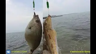 Морская рыбалка.Отлично порыбачил на булеры.