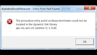 The program can't start because api-ms-win-crt-runtime-I 1-O.dll