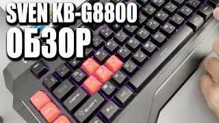 ОБЗОР КЛАВИАТУРЫ SVEN KB-G8800