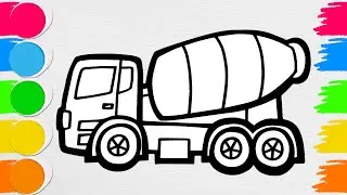 How to Draw a Truck | Easy Step by Step Tutorial for Beginners