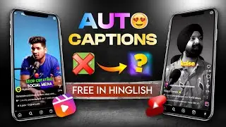 Best Automatic Captions App For Reels/Shorts Video | How to Add Auto Captions/Subtitles (2024)