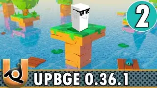 Player Physics & Movement | UPBGE 0.36.1 beginner Tutorial part 2