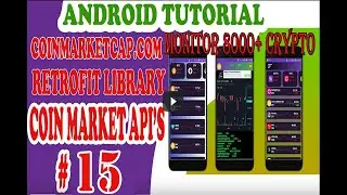 Android Retrofit tutorial All Crypto Currency Signal app using MVVM|COINMARKETCAP API # 15