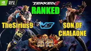 THESIRIUS9 (KING) VS SON OF CHALAONE (LAW) TEKKEN 8 RANKED GAMEPLAY - RANKED GAMES - 2024