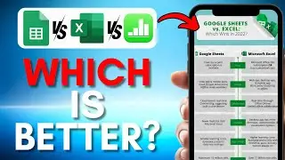 Google Sheets vs. Excel vs. Numbers 2025 COMPARISON