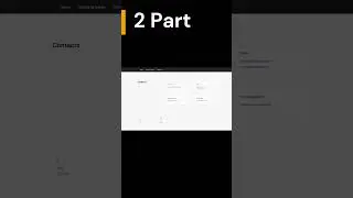Website creation timelapse.  Second part 