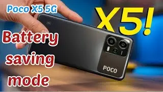 How To Enable Battery Saving Mode In Poco X5 5G,Poco X5 5G, Mein Battery Saving Mode On