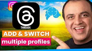 How to Use Threads from Instagram - Switch multiple profiles in Threads App