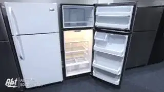 GE Top Freezer Refrigerator GTE18GSHSS Tour